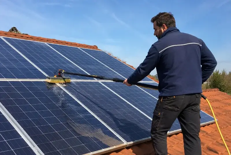 Nettoyage et entretien de panneaux solaires à Saint-Hilaire-la-Forêt